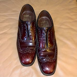 Johnston & Murphy Leather Wingtip Oxford